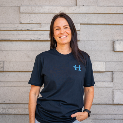 OG Logo Tee | Navy - Blue/White Logo