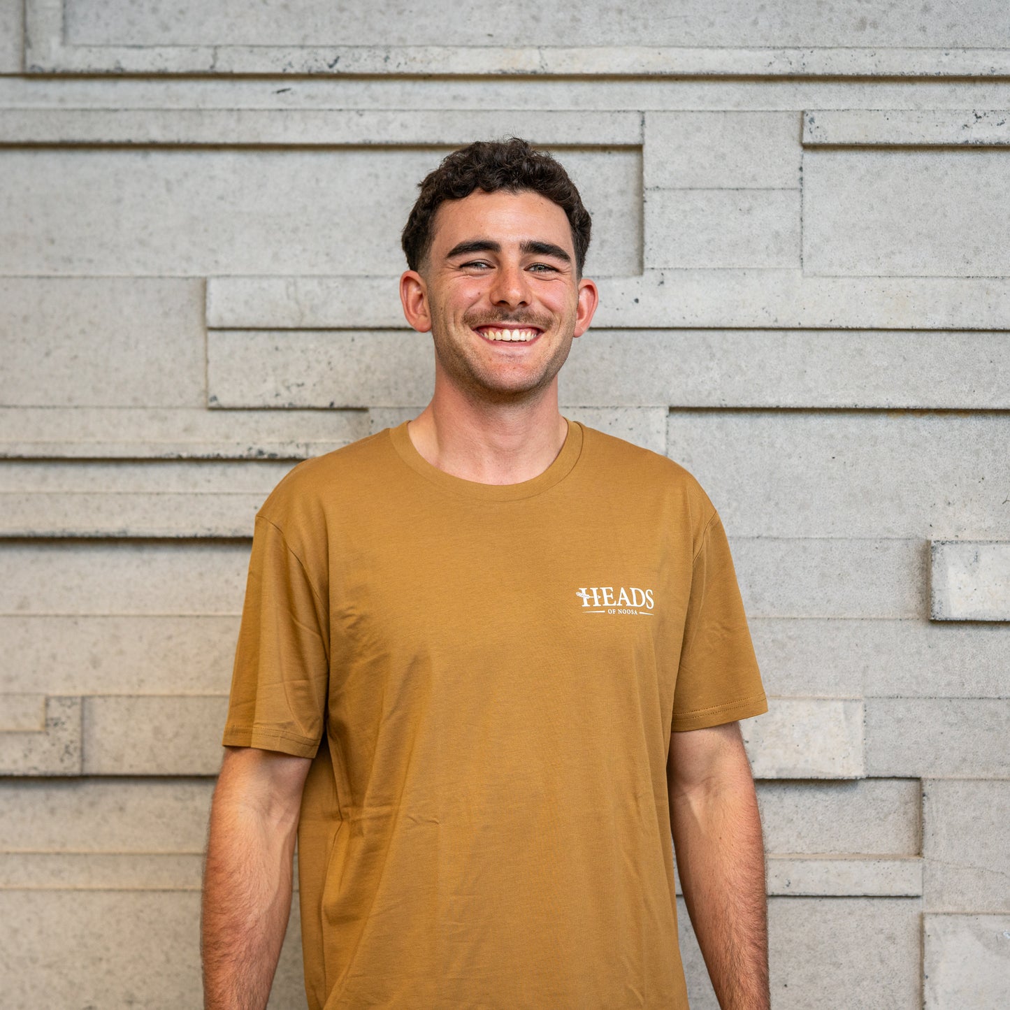 OG Logo Tee | Camel - Black/White - Heads of Noosa Brewing Co.