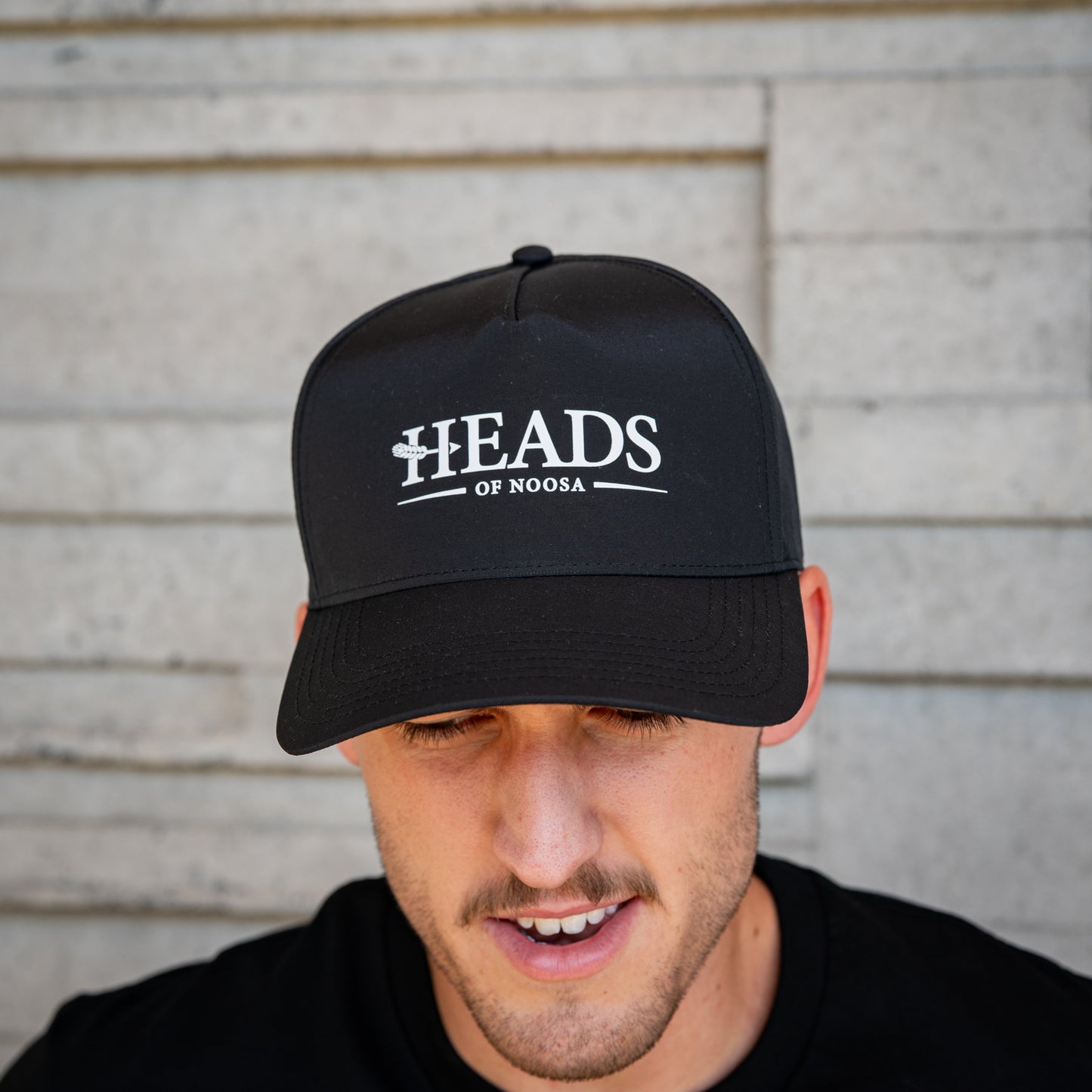 Icon Surf Cap | Black with White Logo