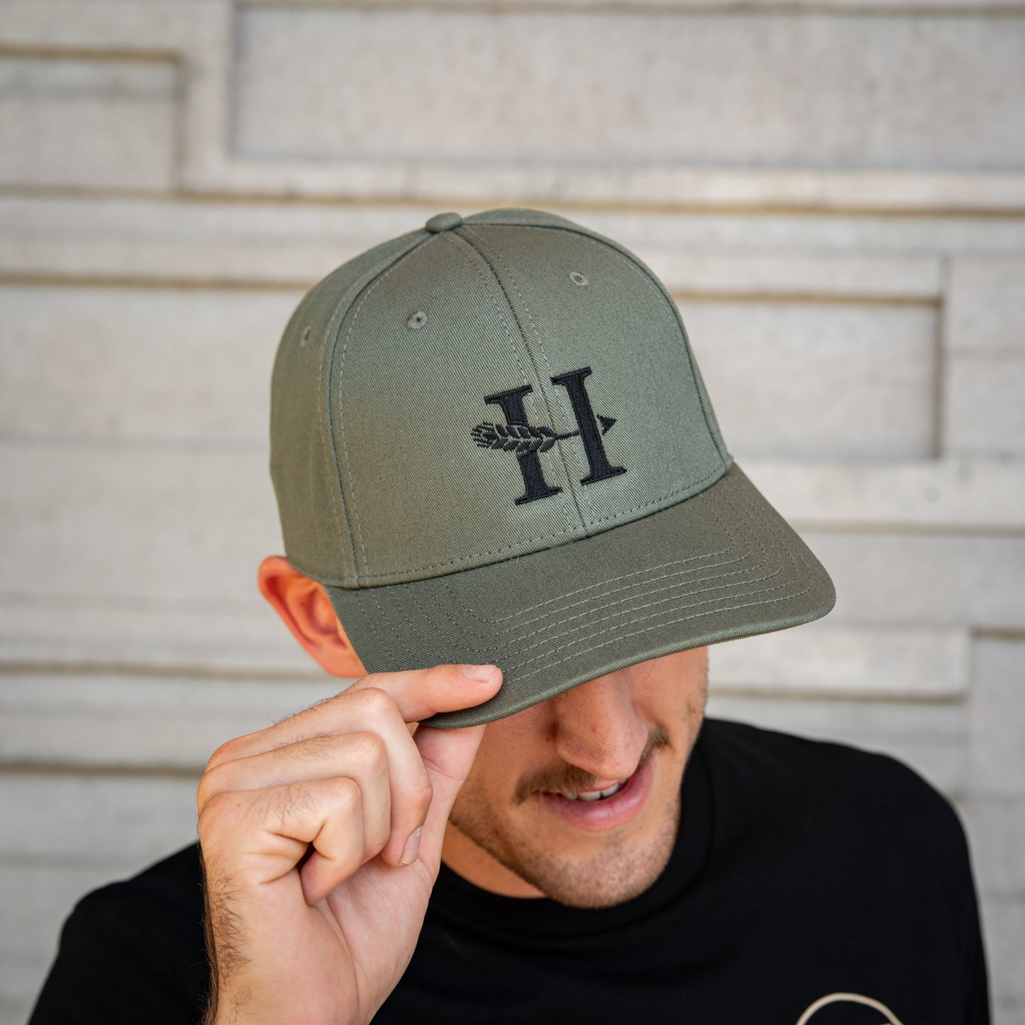 Icon Cap | Cypress with Black Logo