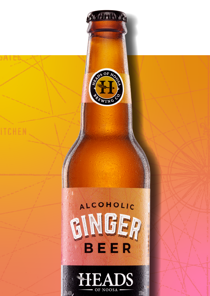 Alcoholic Ginger Beer | Carton - Heads of Noosa Brewing Co.