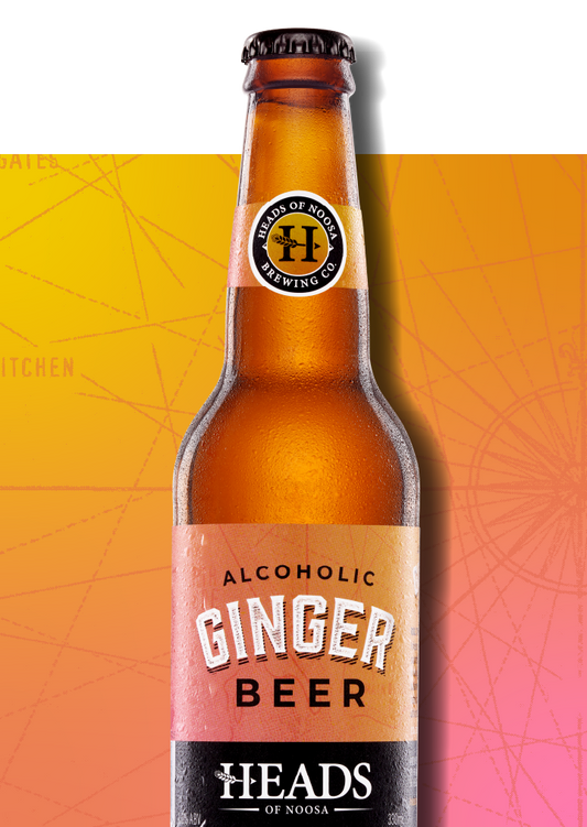 Alcoholic Ginger Beer | Carton - Heads of Noosa Brewing Co.