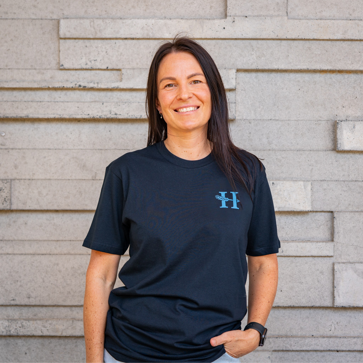 OG Logo Tee | Navy - Blue/White Logo - Heads of Noosa Brewing Co.