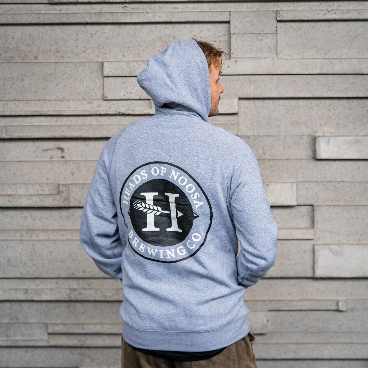 The OG Hoodie | Grey - Heads of Noosa Brewing Co.