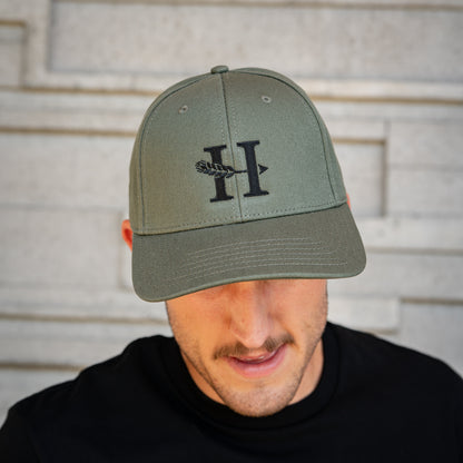 Icon Cap | Cypress with Black Logo