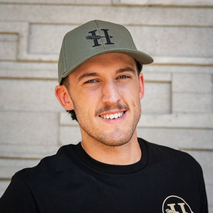 Icon Cap | Cypress with Black Logo