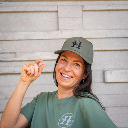 Icon Cap | Cypress with Black Logo