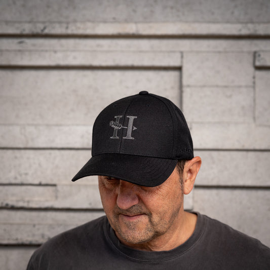 FlexiFit Classic Snapback Cap - Grey Logo Stitching - Heads of Noosa Brewing Co.