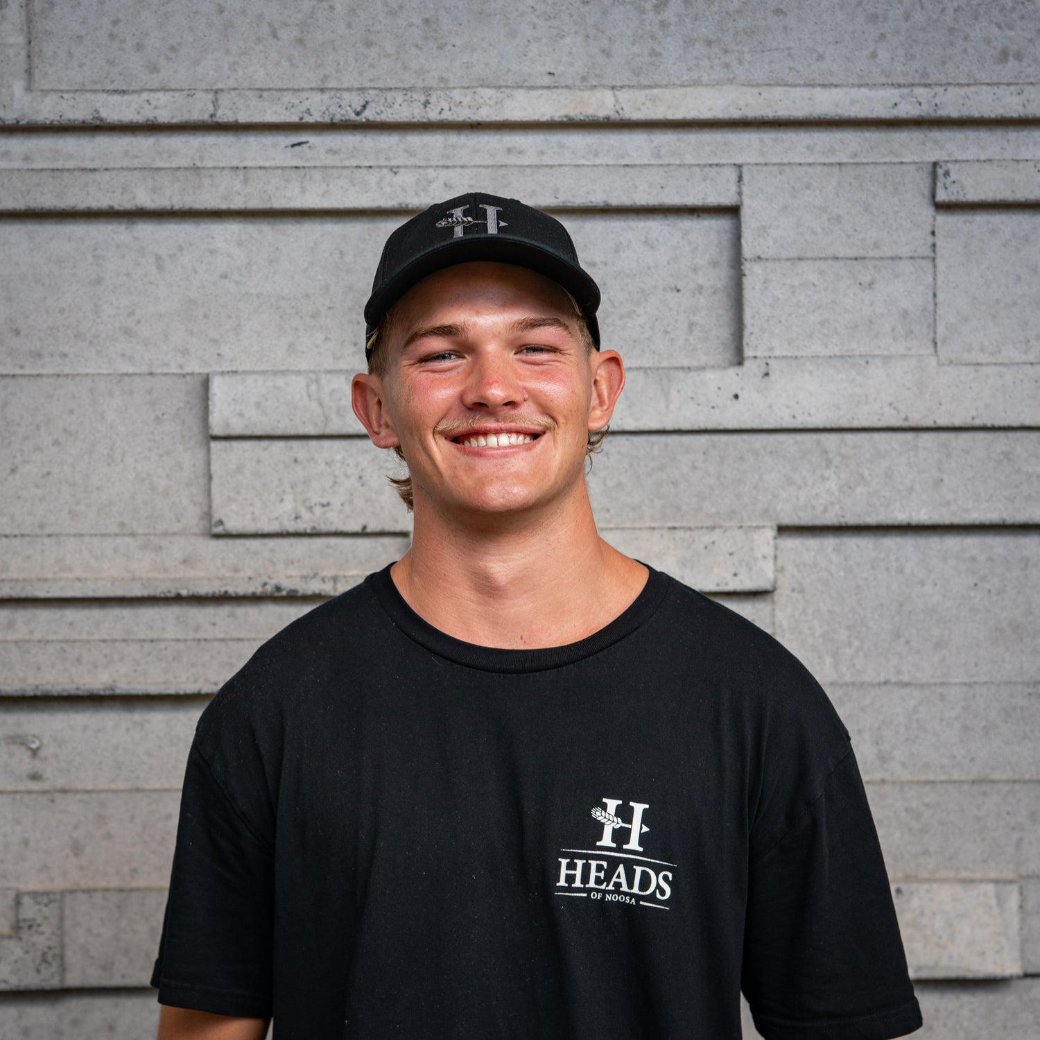 Icon Cap | Black with Grey Logo - Heads of Noosa Brewing Co.