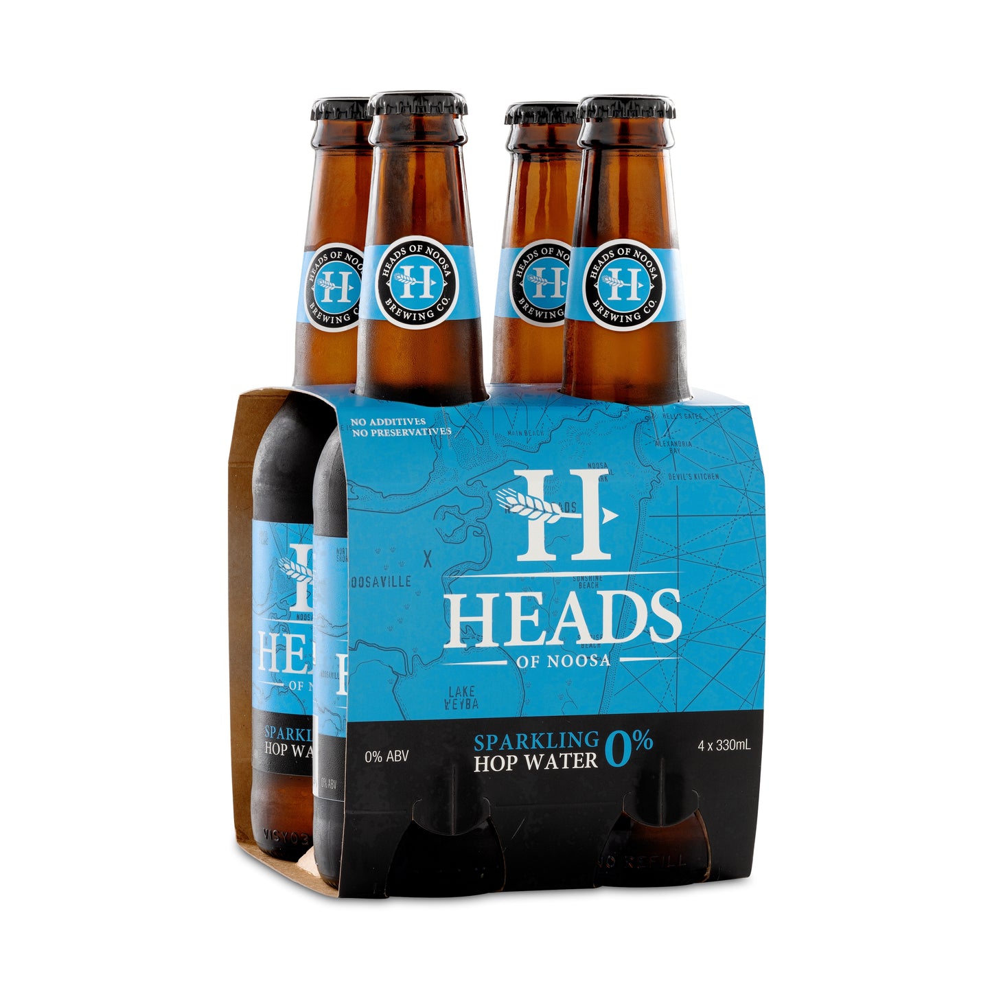 Sparkling Hop Water - Heads of Noosa Brewing Co.