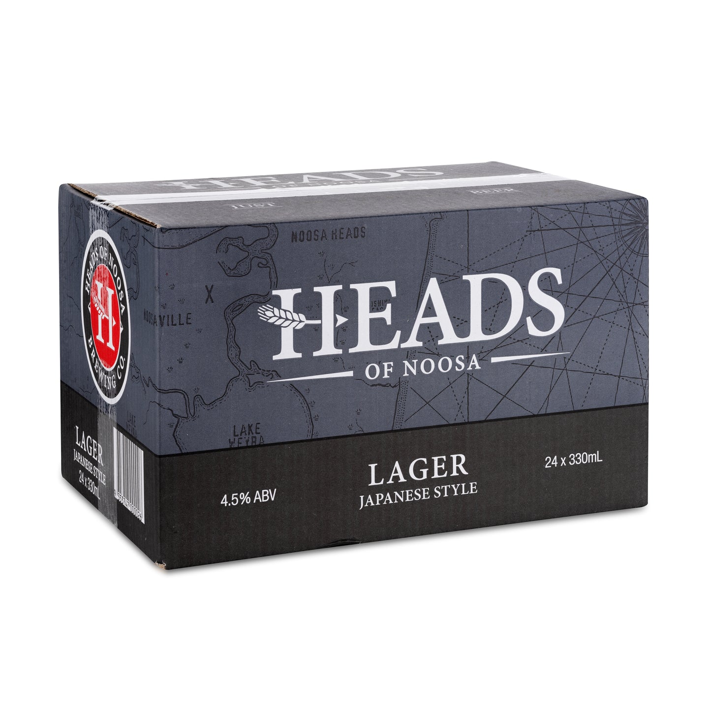 Japanese Style Lager Carton - Heads of Noosa Brewing Co.
