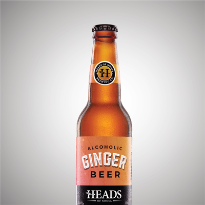 Alcoholic Ginger Beer 4-Pack - Heads of Noosa Brewing Co.